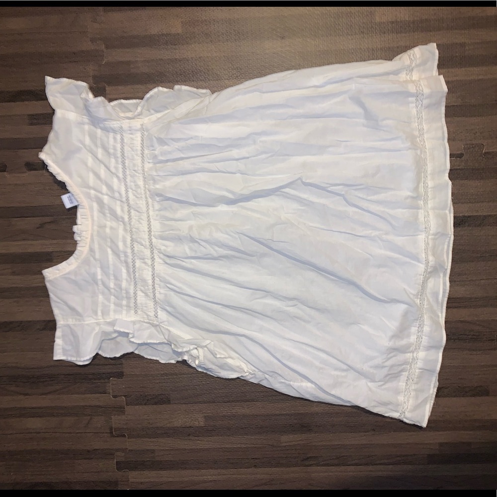 Cream work blouse